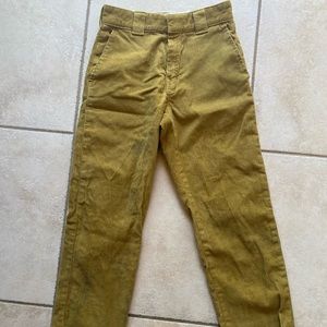 Woman’s corduroy dickies